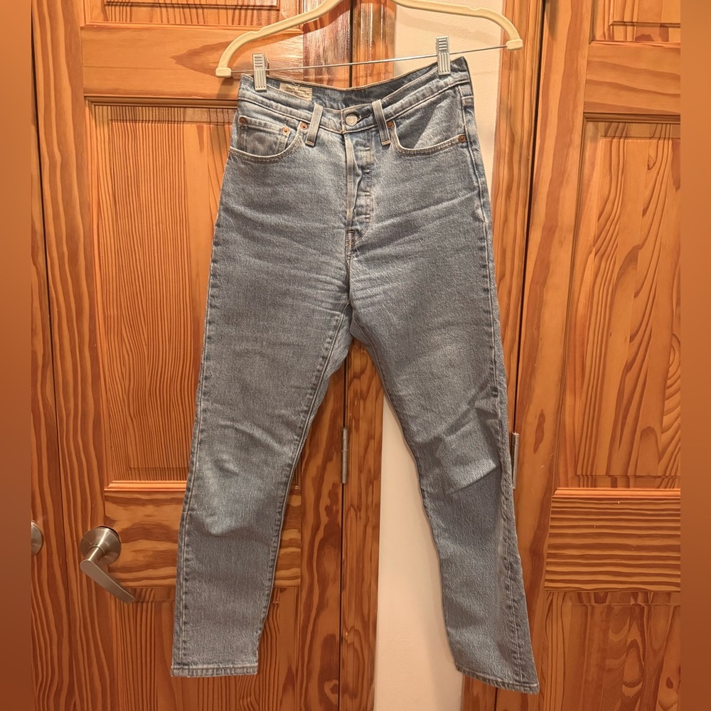 Levi’s 501 Skinny Light Blue Denim Jeans